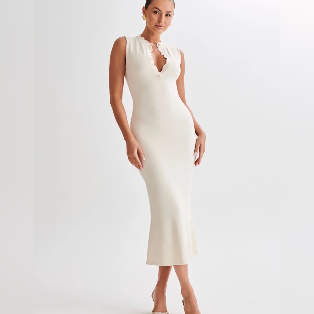 Meshki Korva Knit Midi Dress